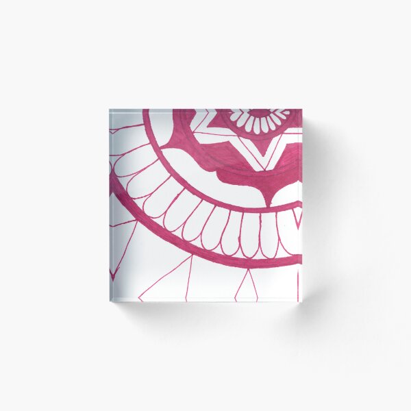 Item preview, Purple and White Mandala designed and sold by MakaDragonTamer.