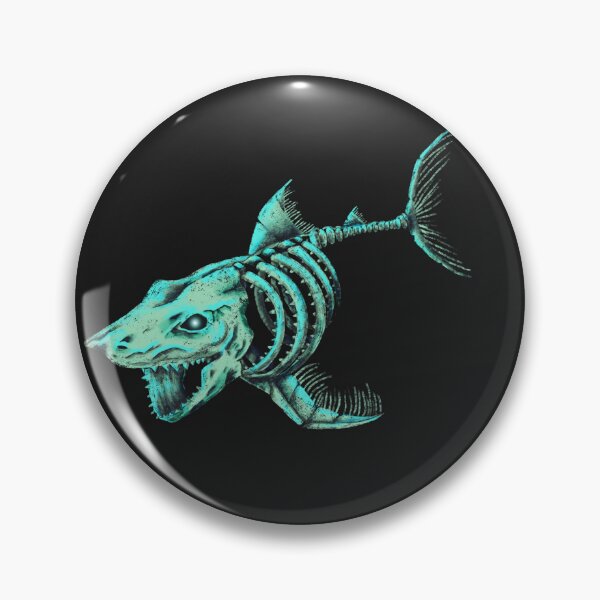 Item preview, Full Render of Skelly Shark (no background) designed and sold by AnubisAltarArt.