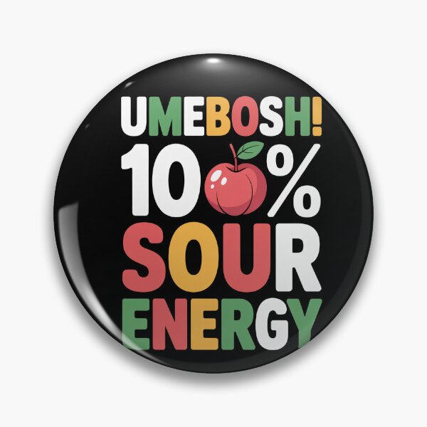 Item preview, UMEBOSHI. 100% sour energy. designed and sold by InkRebelia.