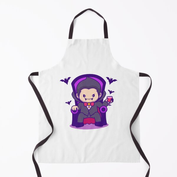 Item preview, Cute Vampire Count Dracula On Throne Halloween Illustration designed and sold by wonyqp.