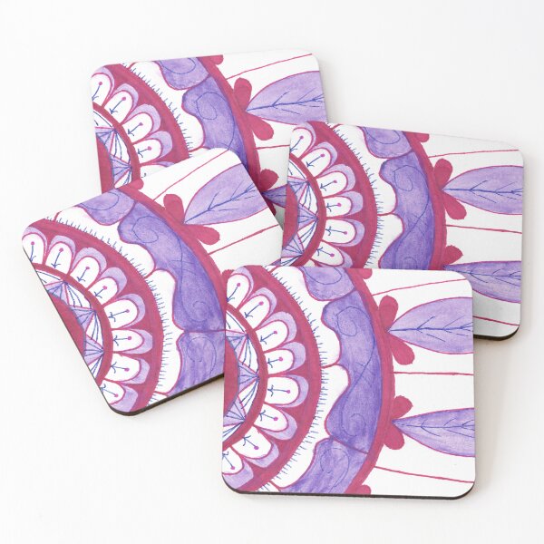 Item preview, Pink, Purple, and Blue Mandala designed and sold by MakaDragonTamer.