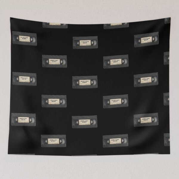 Item preview, Vintage VHS: SURVEILLANCE ARCHIVE / Matrix Inspired designed and sold by lalatrash.