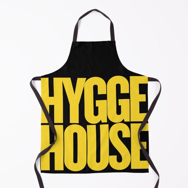 Artikelvorschau, Strahlend gelbes Hygge-Haus – Gemütliche und fröhliche Typografie entworfen und verkauft von MerchPOW.