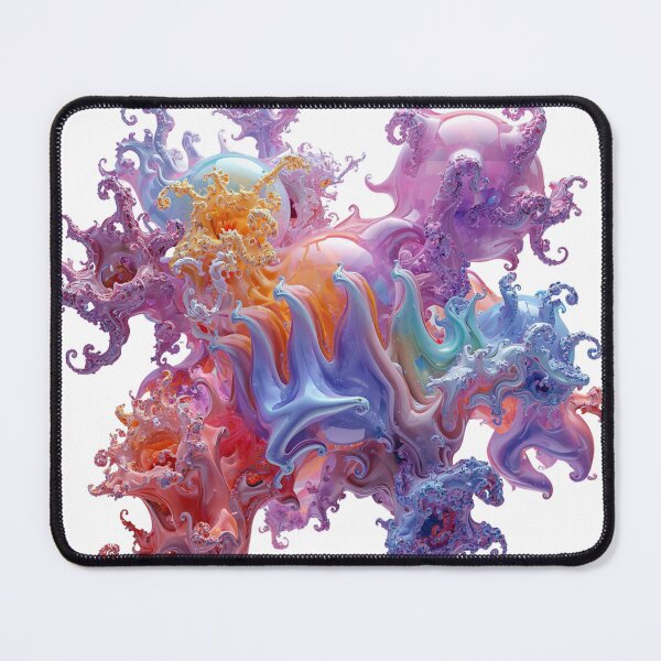 Item preview, 3D Abstract Fluid Art: 12 Colorful, Organic, and Fascinating Creations designed and sold by UNIVERS MILDA.