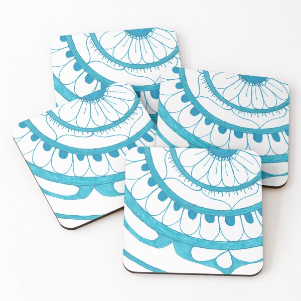 Item preview, Blue and White Mandala designed and sold by MakaDragonTamer.