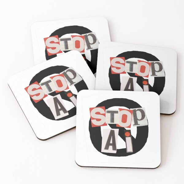 Item preview, Stop AI designed and sold by April-Flint.