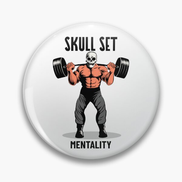 Item preview, Skull Set Mentality Fitness Gym designed and sold by PTMerchco.