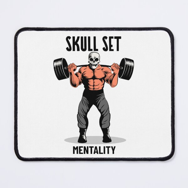 Item preview, Skull Set Mentality Fitness Gym designed and sold by PTMerchco.
