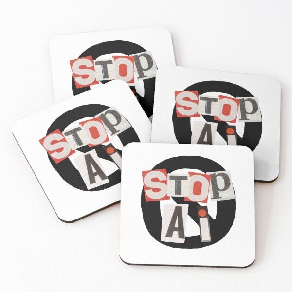 Item preview, Stop AI designed and sold by April-Flint.