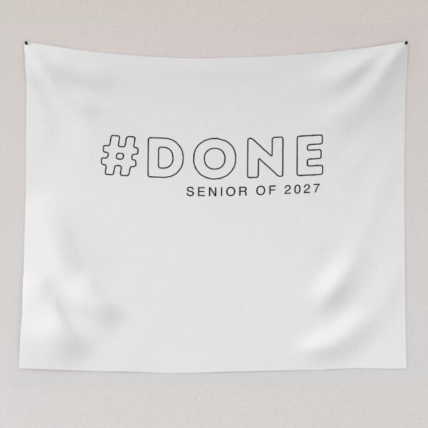 Item preview, Done Senior Class of 2027 Graduation Student Graduate 27 designed and sold by BornBorn.