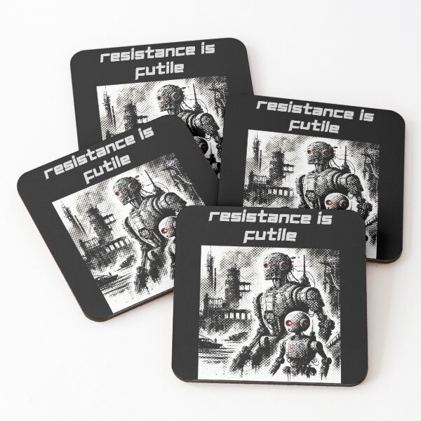 Item preview, Humanoid robot AI Robots Future Tech Design | The Bots Are Coming Futuristic Android Art designed and sold by TEEJAMBOREE.