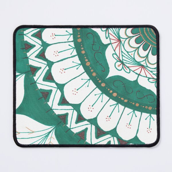 Item preview, Green and Gold Mandala designed and sold by MakaDragonTamer.