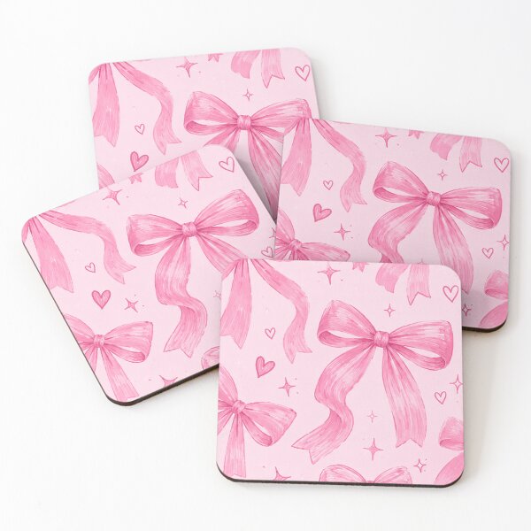 Item preview, Pink Bows and Hearts designed and sold by absalyssa.
