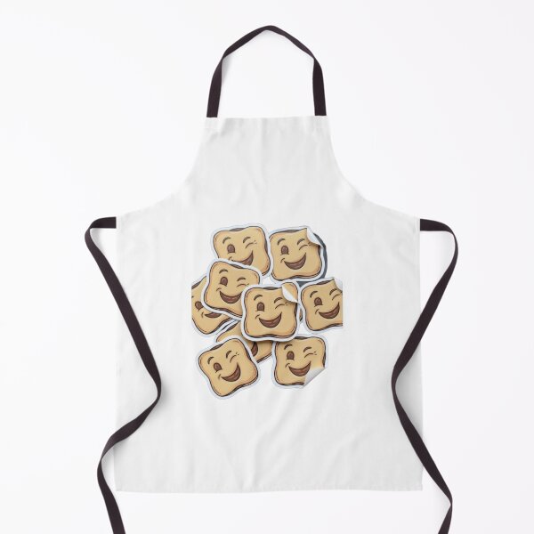 Item preview, Cute Winking Toast Cute Food Emoji Sticker designed and sold by rissershop.