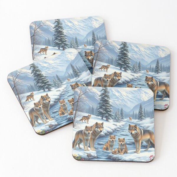 Item preview, Wolves designed and sold by Fusionmart-Art.