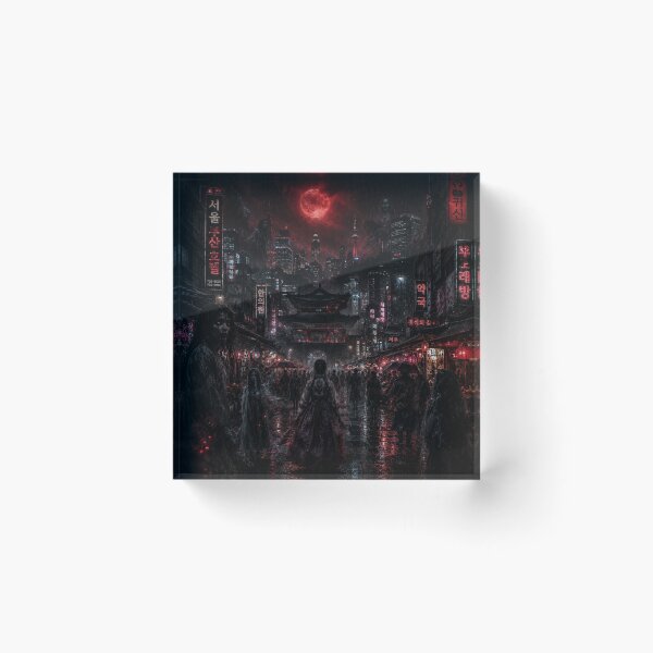 Item preview, The Crimson Spirit Market | Seoul Gothic Horror designed and sold by kabucino.