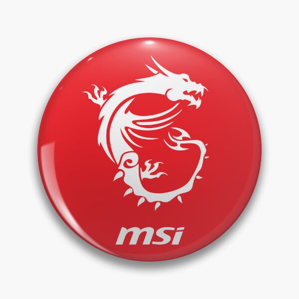 Item preview, MSI Logo - Red designed and sold by OriginWave.