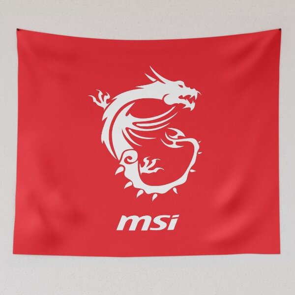 Item preview, MSI Logo - Red designed and sold by OriginWave.