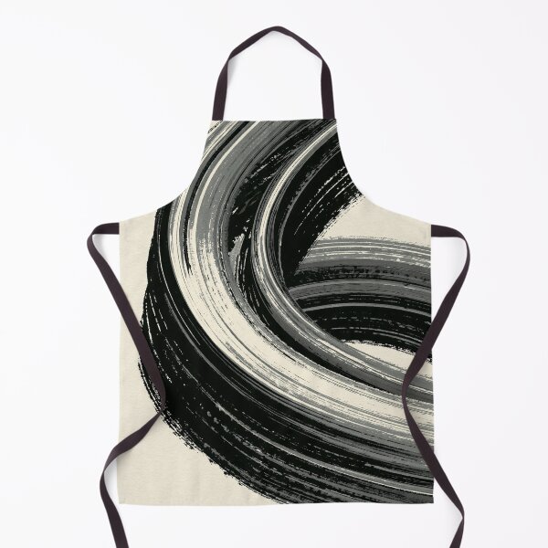 Item preview, Thick Brush Curve | Textured Minimal Ink Art designed and sold by SlowRegardArt.