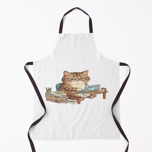 Item preview, Grumpy Office Cat designed and sold by NicoVeithen.