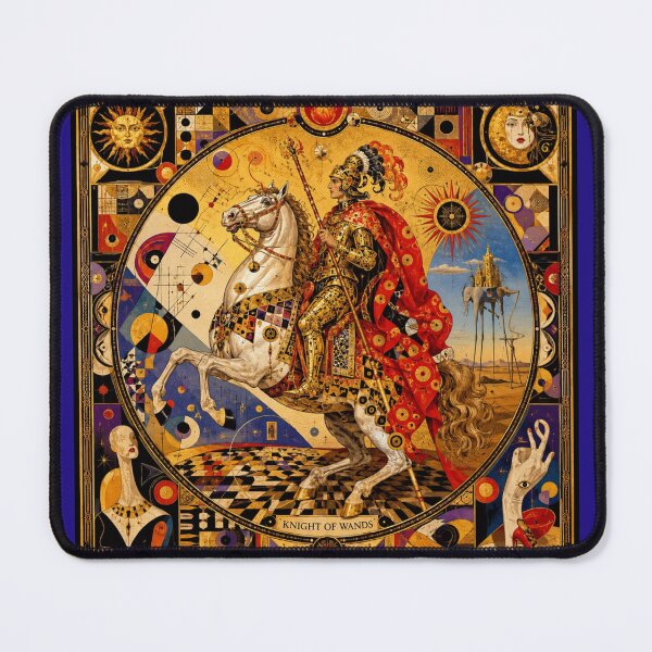 Item preview, Tarot card 'The Knight of Wands'. designed and sold by Natalia-Vlad.
