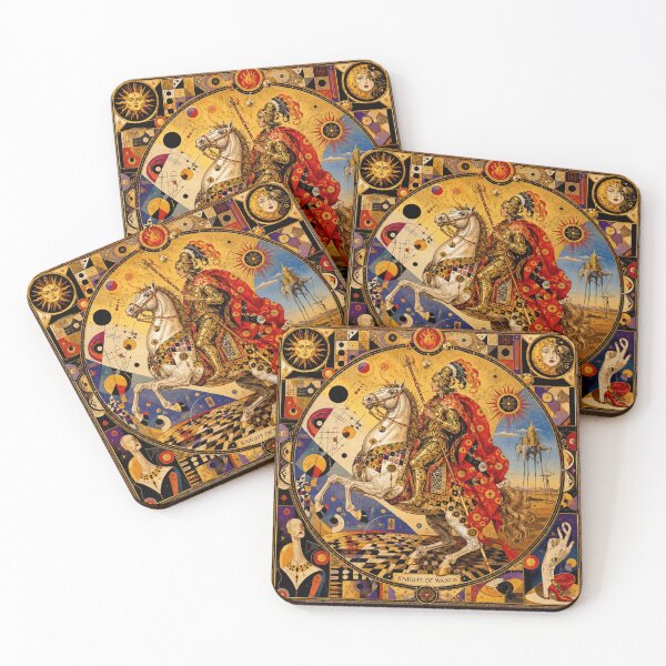 Item preview, Tarot card 'The Knight of Wands'. designed and sold by Natalia-Vlad.