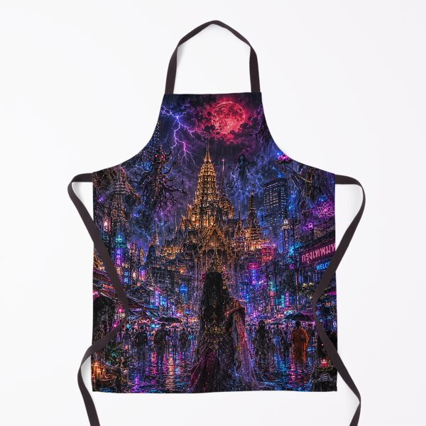 Item preview, The Temple of Neon Spirits | Bangkok Gothic Horror designed and sold by kabucino.