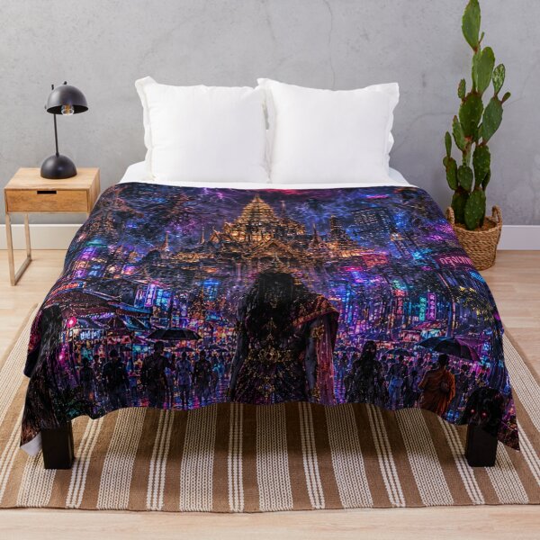 Item preview, The Temple of Neon Spirits | Bangkok Gothic Horror designed and sold by kabucino.