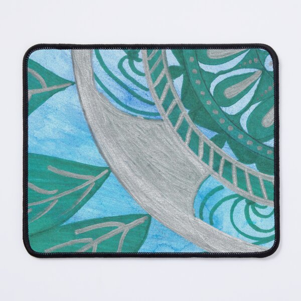 Item preview, Green, Blue, and Silver Mandala designed and sold by MakaDragonTamer.