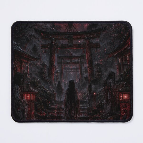 Item preview, The Crimson Shrine of Whispering Spirits | Kyoto Gothic Horror designed and sold by kabucino.