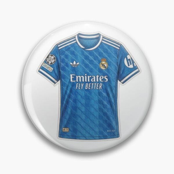 Item preview, Real Madrid Blue Football Jersey Kit Sticker designed and sold by rissershop.
