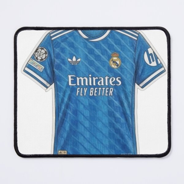 Item preview, Real Madrid Blue Football Jersey Kit Sticker designed and sold by rissershop.