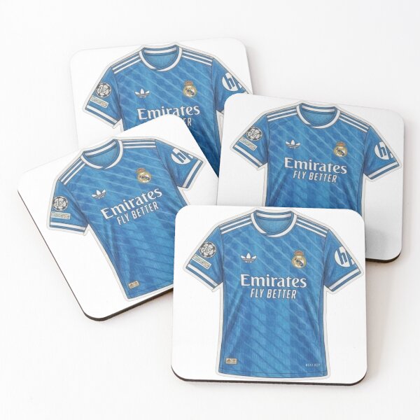 Item preview, Real Madrid Blue Football Jersey Kit Sticker designed and sold by rissershop.