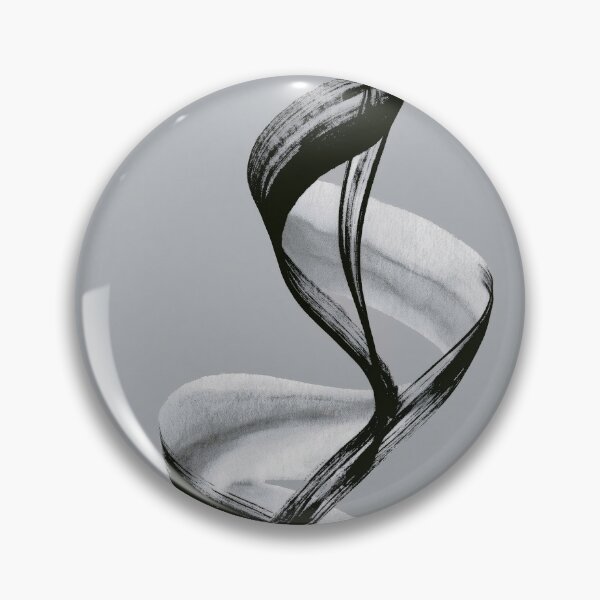 Item preview, Twisting Ribbon | Minimalist Ink Brush Composition designed and sold by SlowRegardArt.