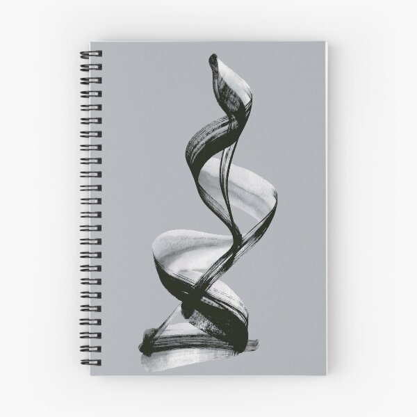 Item preview, Twisting Ribbon | Minimalist Ink Brush Composition designed and sold by SlowRegardArt.