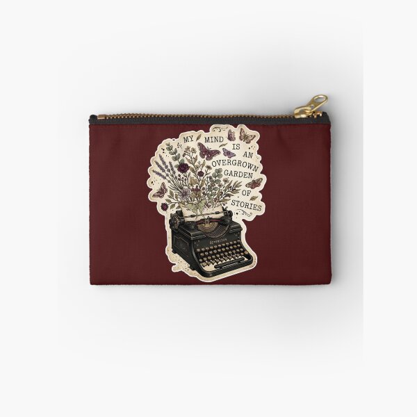 Item preview, My Mind Is An Overgrown Garden Of Stories Vintage Typewriter designed and sold by Rahaf-shop9.