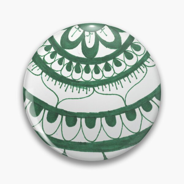 Item preview, Green and White Mandala designed and sold by MakaDragonTamer.