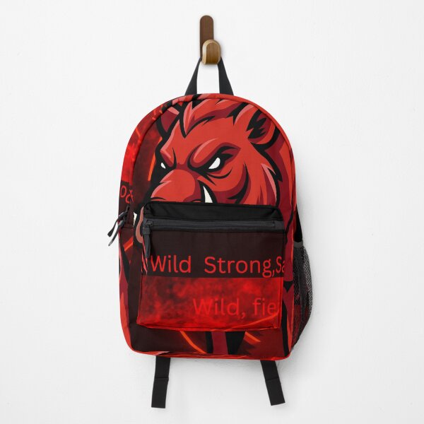 Item preview, Crimson Savage Boar – Anime Berserker Beast Red Forest Warrior designed and sold by DervoTeck2767.
