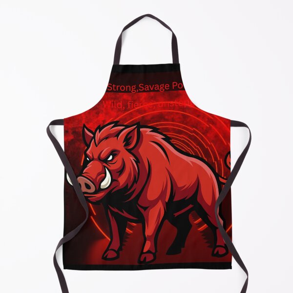Item preview, Crimson Savage Boar – Anime Berserker Beast Red Forest Warrior designed and sold by DervoTeck2767.