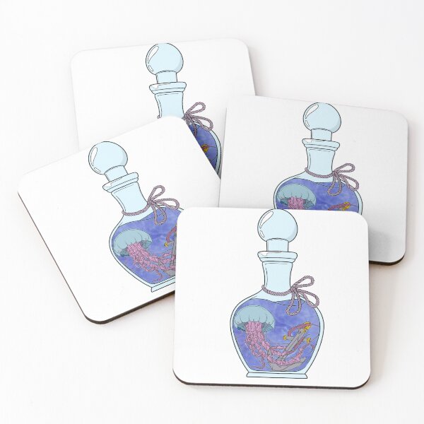 Item preview, Potion of the Ocean designed and sold by LuckyFrogDesign.