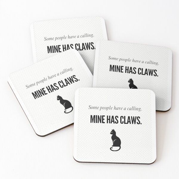 Item preview, Some People Have a Calling Mine Has Claws Vet Tech Cat Lover T-Shirt designed and sold by PawsAndChaos.
