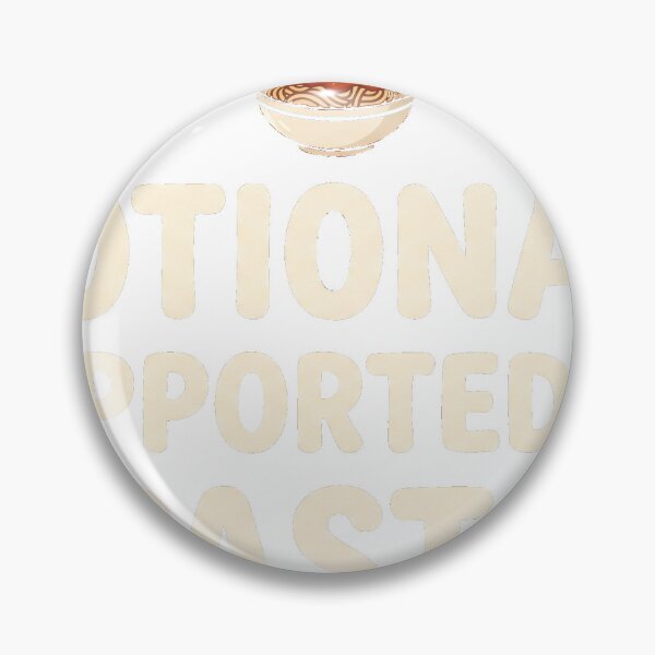 Item preview, Emotionally Supported By Pasta designed and sold by NicoVeithen.