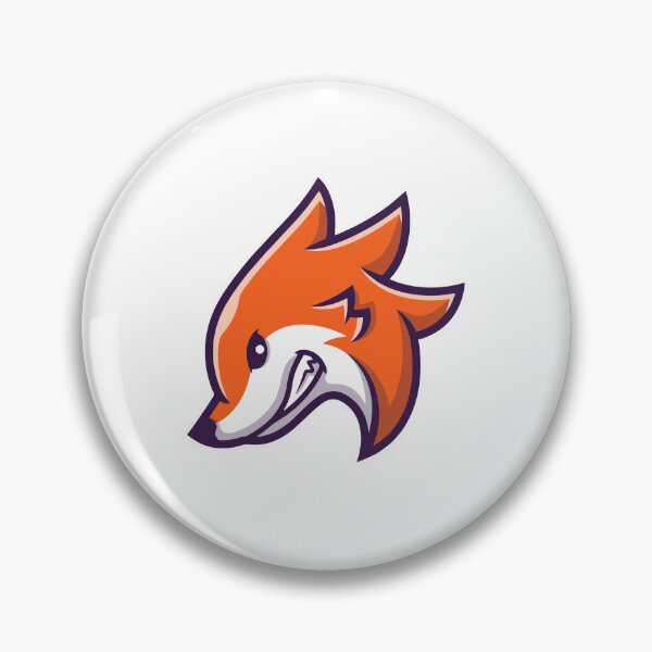 Item preview, Cool Angry Fox Head Esport Mascot Logo Illustration designed and sold by mintxw.