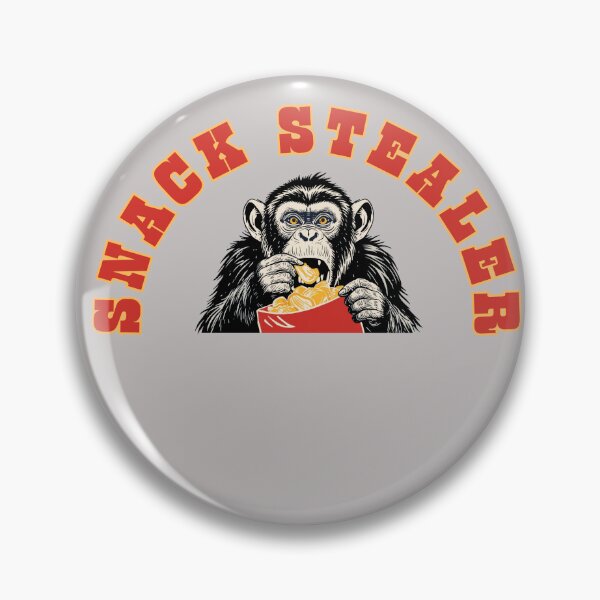 Item preview, Snack Stealer,Bag of potato chips,Funny chimpanzee designed and sold by Shedronpanda.