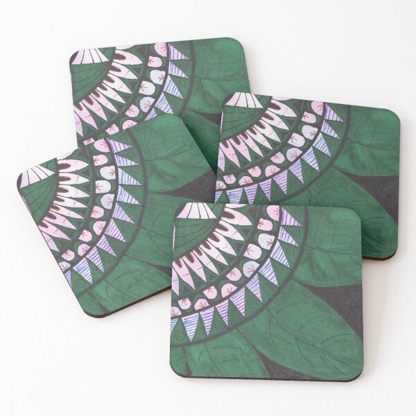 Item preview, Green and Black Mandala designed and sold by MakaDragonTamer.