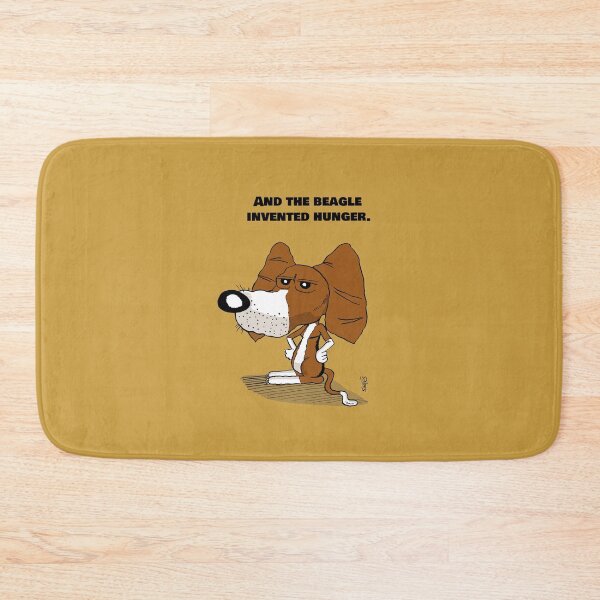 Item preview, And The Beagle Invented Hunger - Funny proud Dog. Illustration. designed and sold by Eric Sintès.