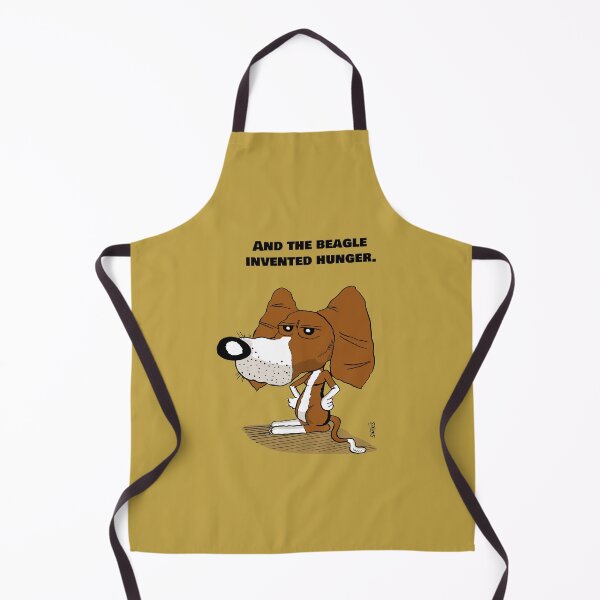 Item preview, And The Beagle Invented Hunger - Funny proud Dog. Illustration. designed and sold by Eric Sintès.