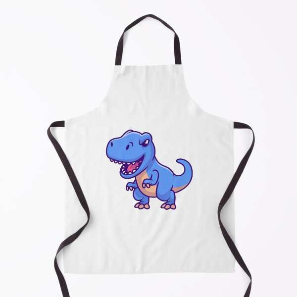 Item preview, Cute Chibi Blue T-Rex Dinosaur Cartoon designed and sold by mintxw.