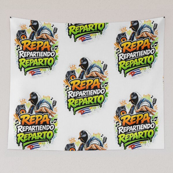 Item preview, Repa Repartiendo Reparto Cuban Urban Art. By COLORALMY designed and sold by Coloralmy.