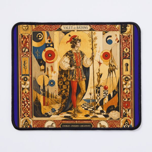 Item preview, Tarot card 'Page of Wands'. designed and sold by Natalia-Vlad.